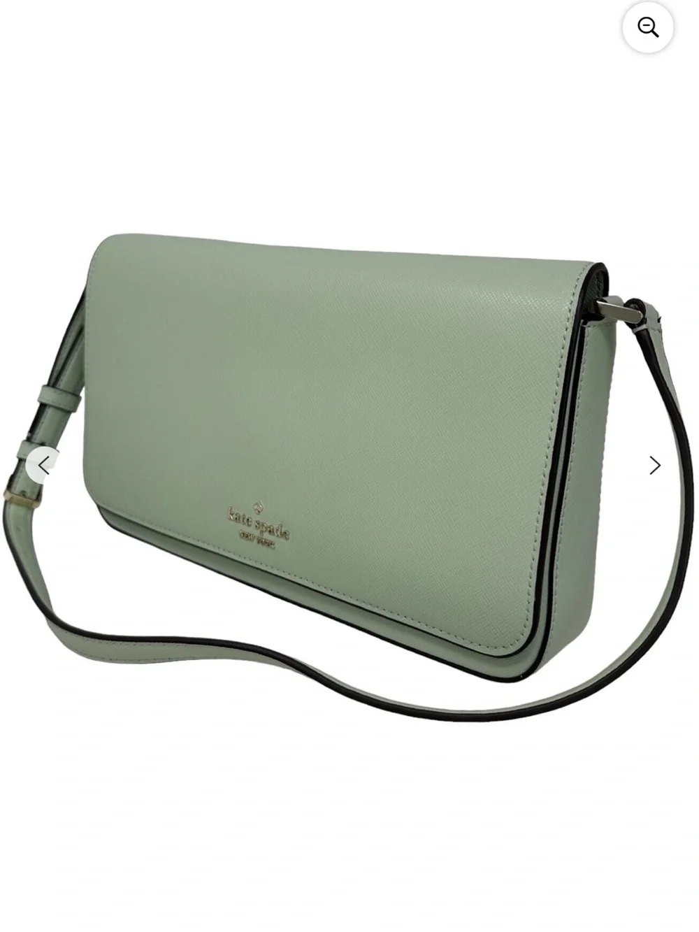 kate spade Mint Green Saffiano Crossbody Bag